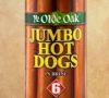 Jumbo Hot Dogs x 6 -  